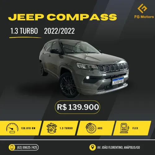 Jeep Compass S T270 1.3 TB 4X2 Flex AUT 2022