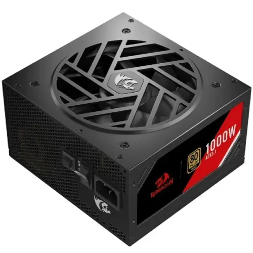 FONTE REAL 1000 WATTS REDRAGON 80 PLUS GOLD FULL MODULAR 