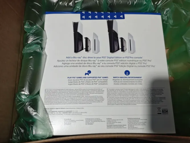 Leitor de disco PS5 Slim e Pro