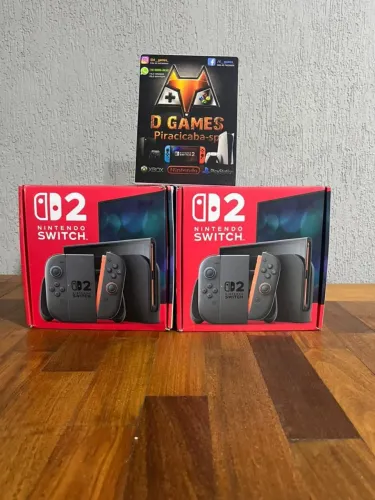 Nintendo Switch 2 Novo Lacrado.