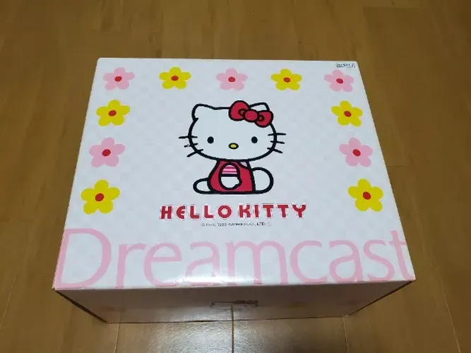 Dreamcast Hello Kitty Completo na Caixa - Edição Limitada Japão 