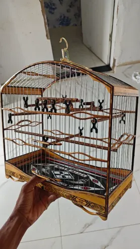 Gaiola para coleiro luxo