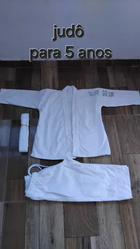 Kimono judô para 5 anos