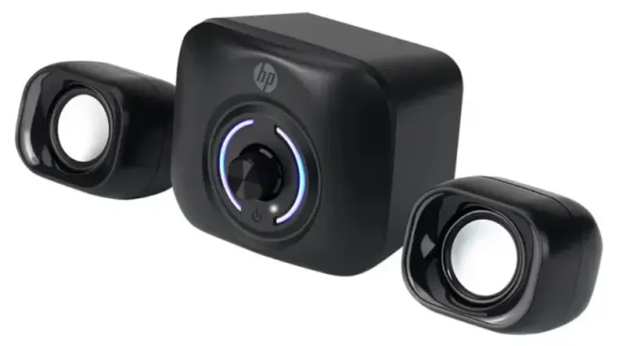 Mini Subwoofer Caixa de Som Bluetooth para PC e Notebook 11W 2.1 Canais - HP