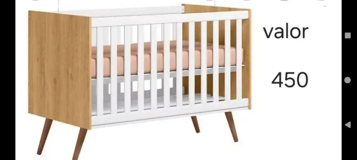 Vendo berço novo  e fogão usado poucas vezes