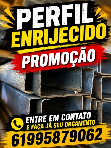 Para estrutura de telhados perfil 6 mts 75x40x14 a vista R$99,90... traga seu orçamento