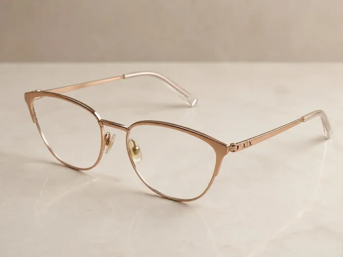 Armação Armani Exchange A|X AX1034 Original Rosé - Excelente Estado