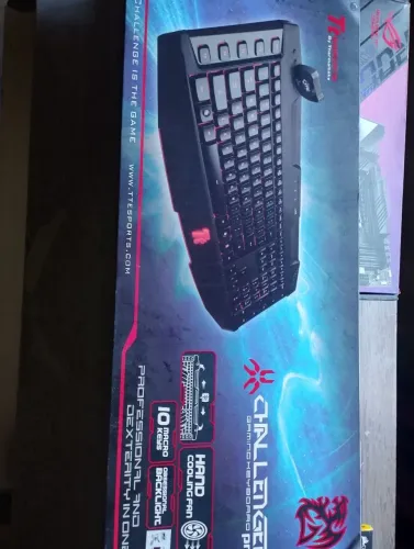 Troco teclado thermaltake Challenger pro