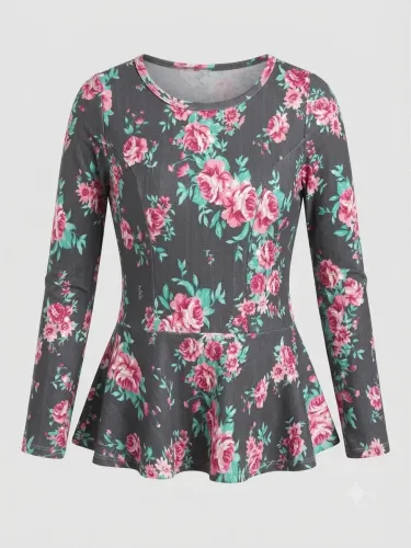 Blusa florida