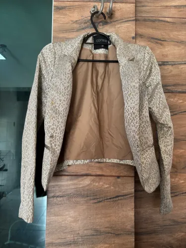 Blazer Dourado Cortelle