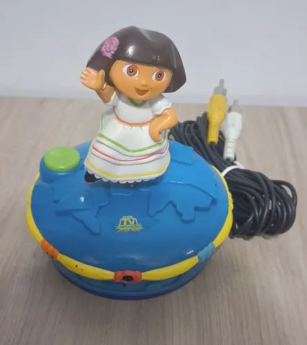 Console Portátil Dora world Adventur Tv Game plung and Play Azul