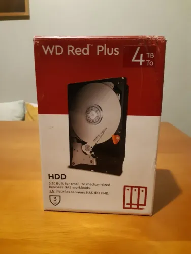 HD WD Red Plus NAS 4TB 3,5 polegadas