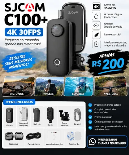 Camera ação