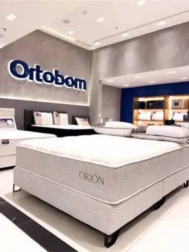 Colchão Ortobom Orion King Size - Estado de Novo (Pouco Uso)