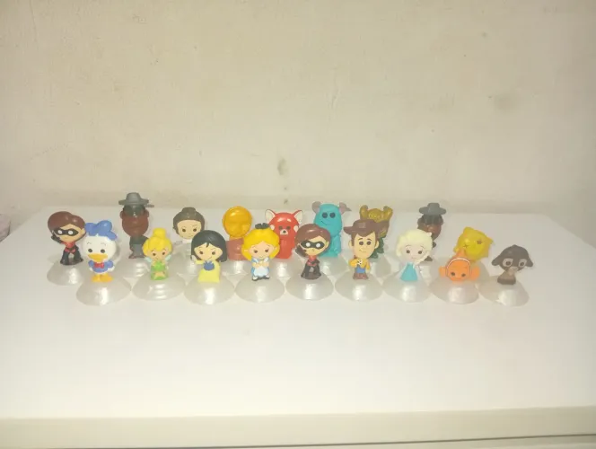 Lote figuras Disney 100 anos MC Donald's