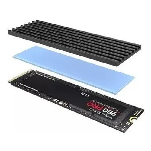 Dissipador de Calor para SSD M.2 2280 NVMe Ampcom