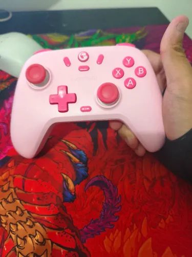 Controle gamesir T4 nova lite rosa
