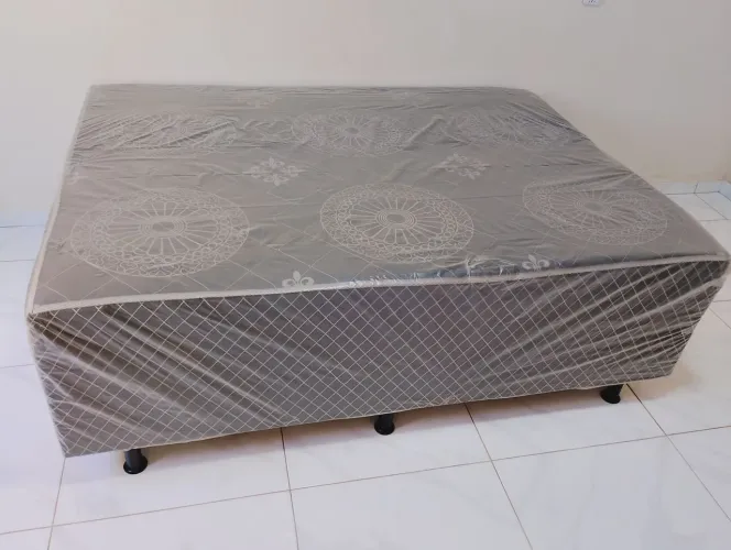 Cama box casal novas