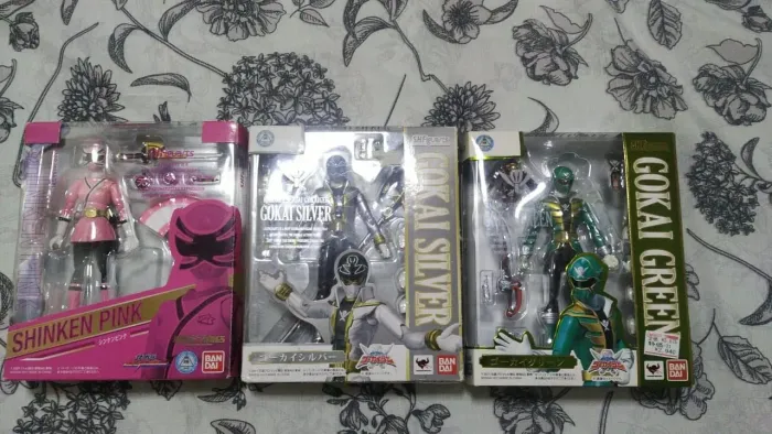 Lote SH Figuarts Sentai/ Shinken/Gonkai