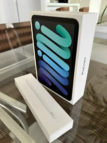 iPad Mini 6 64GB + Apple Pencil PRO - Entregamos Fortaleza E Região - Consulte Cores