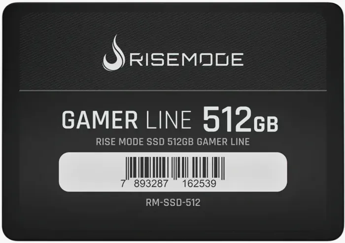 SSD Risemode 512GB SATA 3 - Saúde 100%