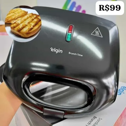 Sanduicheira Grill elgin novo lacrado