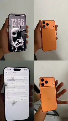 Iphone 17 pro max TELA TRINCADA!!