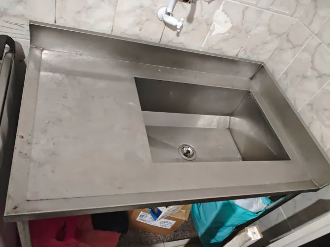 Pia de inox