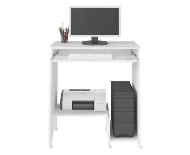 Vendo mesa para computador, estilo escrivaninha poucos 2 meses de uso, nenhum danificado.
