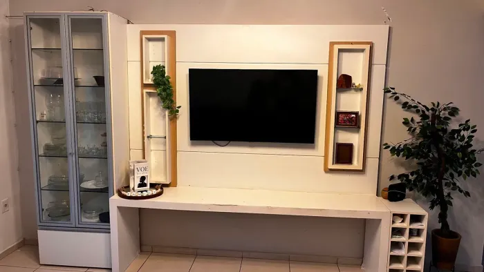 Rack com painel