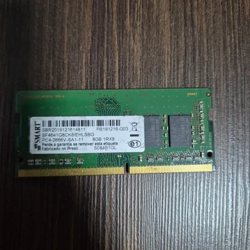 Memória RAM notebook ddr4 8gb Smart