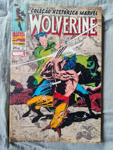 Coleção histórica Marvel Wolverine 