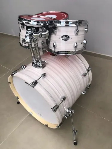 Bateria Pearl export exx Shell pack 22 10 12 16 'estado de nova'