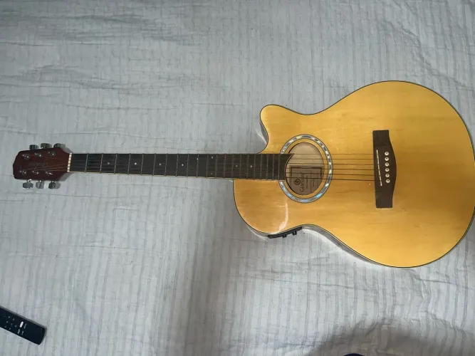 Violão Eletroacústico Giannini Aço com Afinador Digital (Equalizador GN-3T)