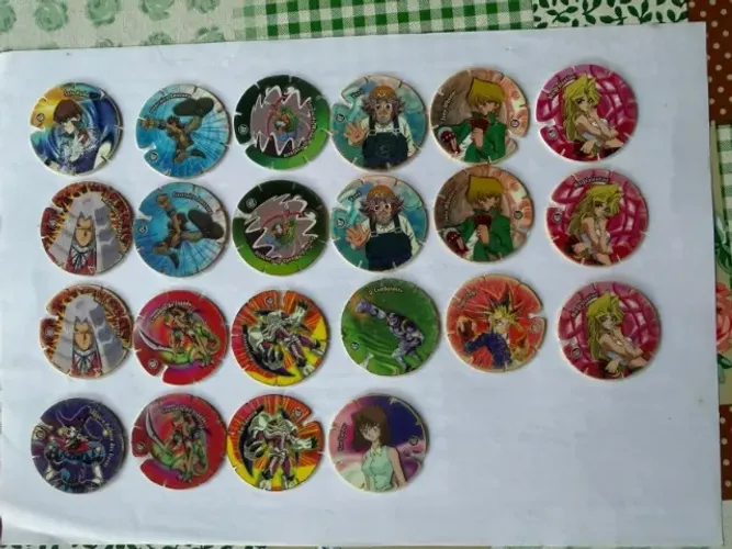 Tazo yugioh arma e voa