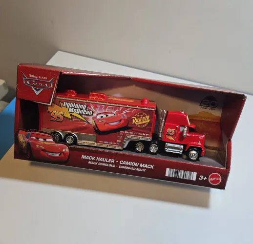 Mattel Disney Pixar Cars Mack Hauler (Edição Especial de 20 Anos)
