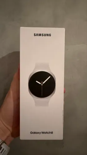 Samsung Galaxy Watch8 Smartwatch 40mm Lte, Galaxy Ai Caixa Prata Pulseira Prata Bisel