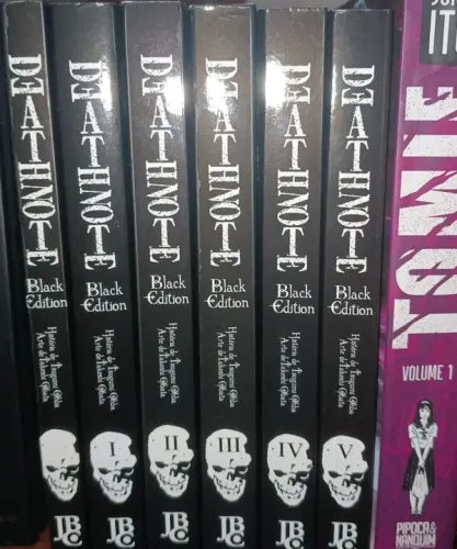 Coleção Death Note Black Edition 1-5 + how to read