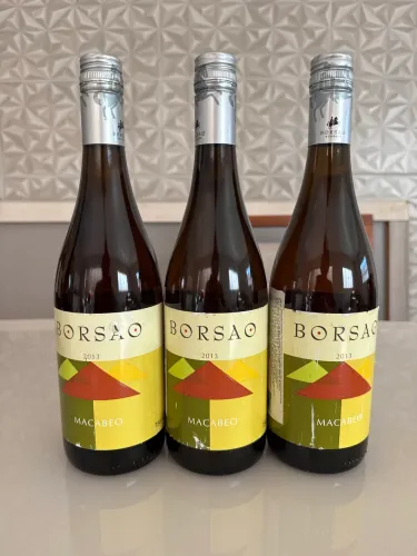 ? Kit 3 Vinhos Espanhois Borsao Macabeo 2013 Importados
