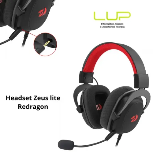 (LOJA FÍSICA) Headset Gamer Redragon, Modelos variados com fio 