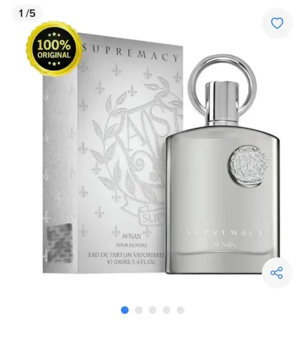 Afnan Supremacy Silver - Eau de Parfum Masculino 100ml