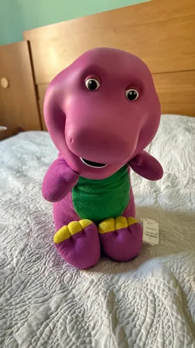 Boneco de pano Barney