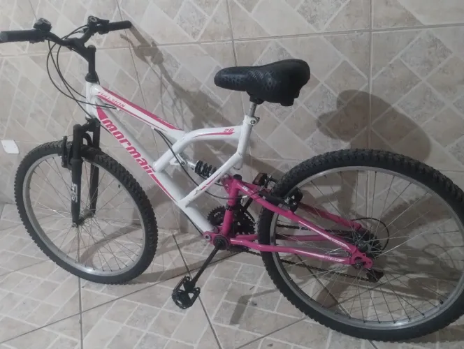 Bicicleta aro 26 semi nova com pouco uso MORMAI