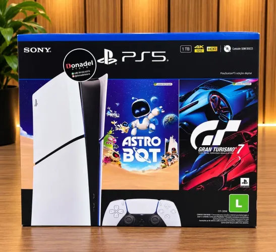 PlayStation 5 Slim Digital Novo Lacrado