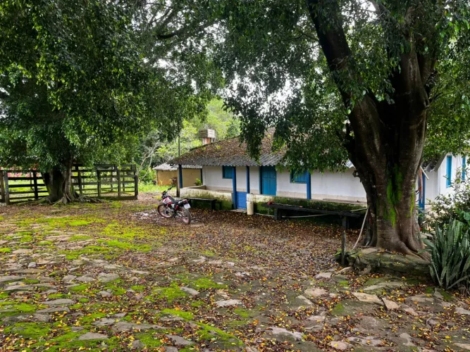 Luziania 21 alqueires. 10 km de chão. 13 divisões de pasto. Toda na aroeira e arame liso. 