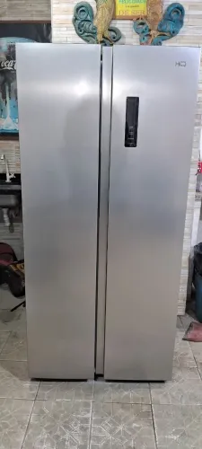 Geladeira HQ side by side inox ENTREGO