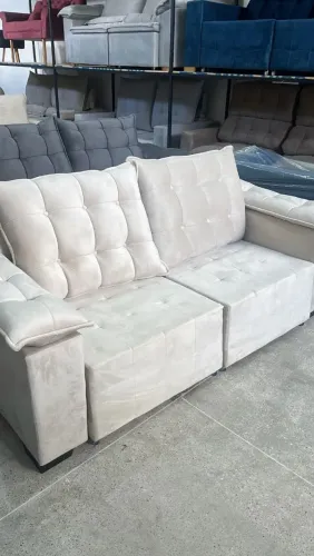 Sofá Retrátil Luxo (Super promoção)