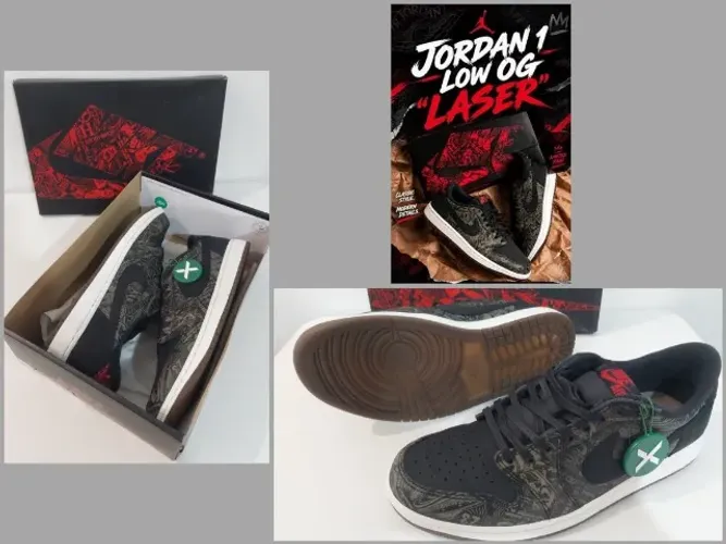 Air Jordan 1 Low OG "Laser" (BR41)