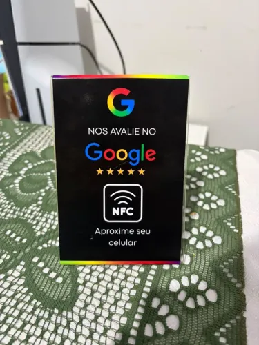Plaquinha de avaliação eficiêncite