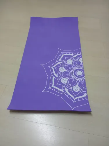 Mini tatame de Eva roxo 1m x 50cm